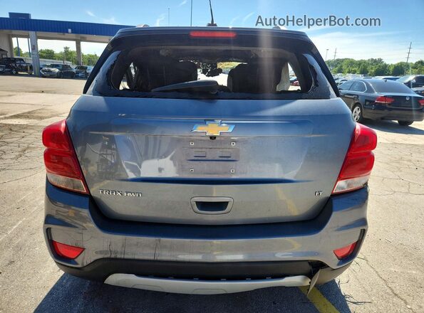 KL7CJPSB8KB809977 2019 CHEVROLET TRAX Gray Rear view