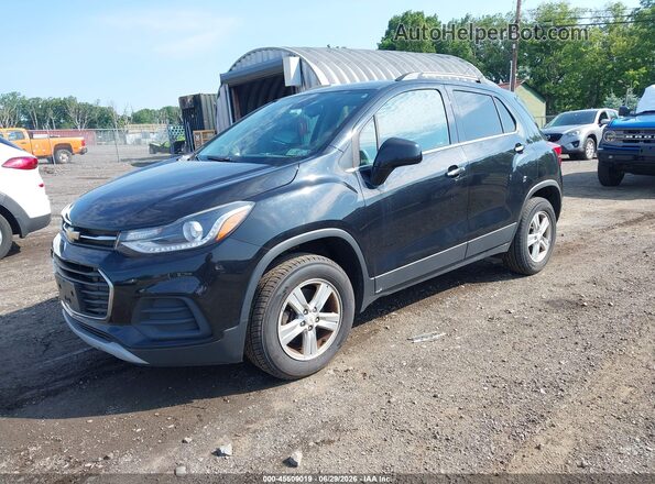 KL7CJPSB8KB839741 2019 CHEVROLET TRAX Черный Передняя левая четверть