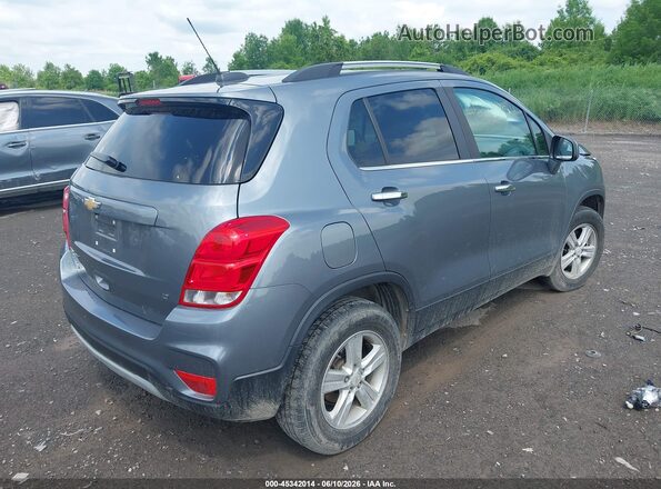 KL7CJPSB8KB878796 2019 CHEVROLET TRAX Gray Rear right