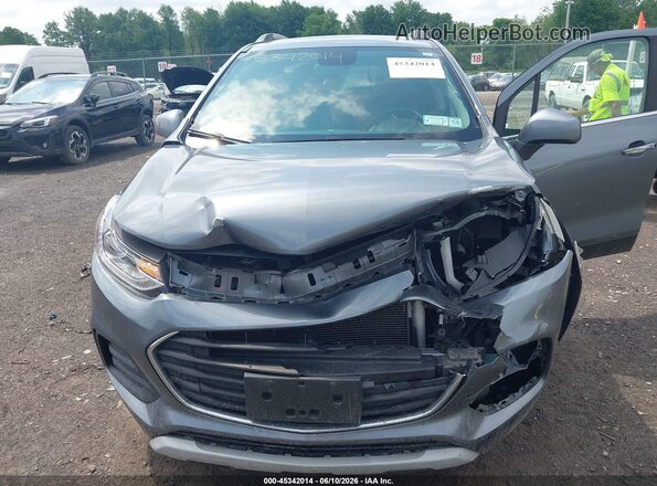 KL7CJPSB8KB878796 2019 CHEVROLET TRAX Gray Front view