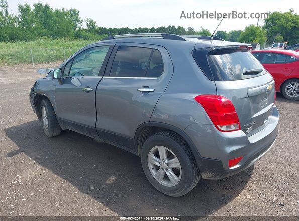 KL7CJPSB8KB878796 2019 CHEVROLET TRAX Gray Rear left