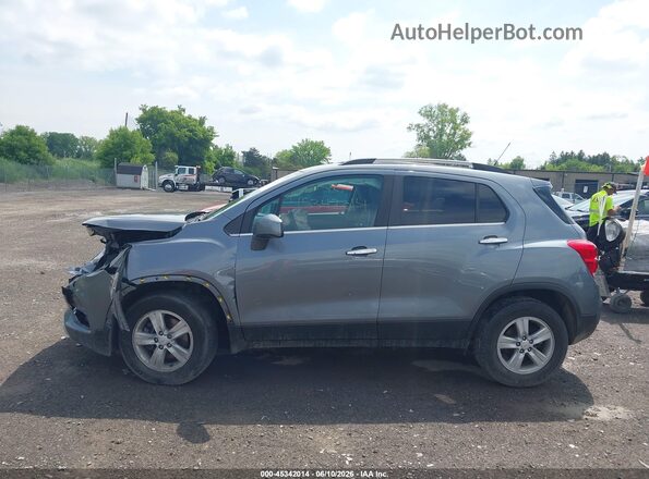 KL7CJPSB8KB878796 2019 CHEVROLET TRAX Gray 360 interior view