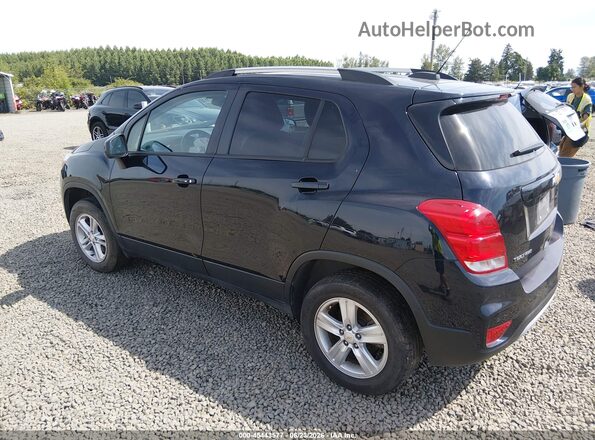 KL7CJPSB8MB344071 2021 CHEVROLET TRAX Черный Задняя левая четверть