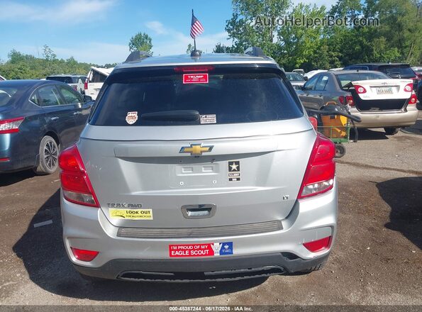 KL7CJPSB9JB730137 2018 CHEVROLET TRAX Silver 