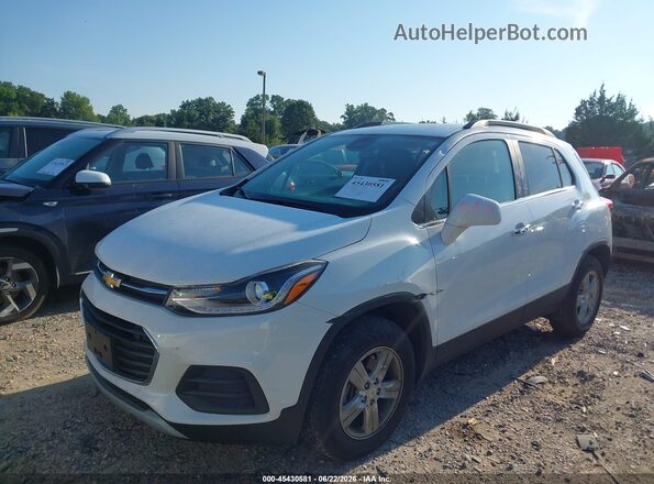 KL7CJPSB9LB024319 2020 CHEVROLET TRAX White Vista tres cuartos delantera izquierda