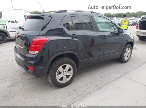 KL7CJPSB9MB313489 2021 CHEVROLET TRAX Black Задня права чверть