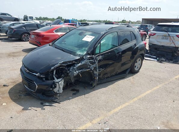 KL7CJPSB9MB327909 2021 CHEVROLET TRAX Black Առջևի ձախ երեք քառորդ տեսարան