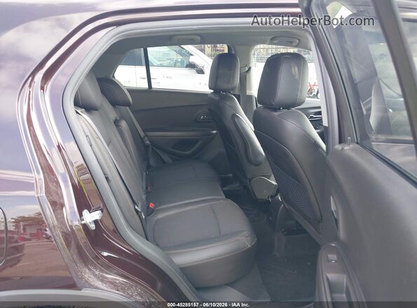 KL7CJPSB9MB340725 2021 CHEVROLET TRAX Burgundy VIN კოდის სტიკერის ხედი