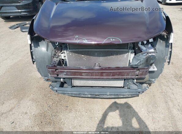 KL7CJPSB9MB340725 2021 CHEVROLET TRAX Burgundy წინა ხედი