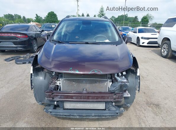KL7CJPSB9MB340725 2021 CHEVROLET TRAX Burgundy უკანა სალონის ხედი