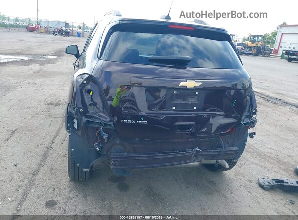 KL7CJPSB9MB340725 2021 CHEVROLET TRAX Burgundy 