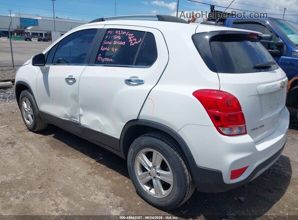KL7CJPSBXJB574786 2018 CHEVROLET TRAX White უკანა მარცხენა