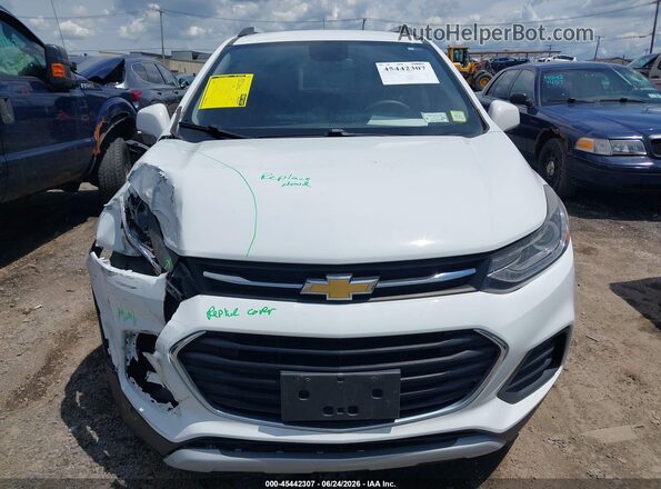 KL7CJPSBXJB574786 2018 CHEVROLET TRAX White ხელსაწყოთა პანელის ხედი
