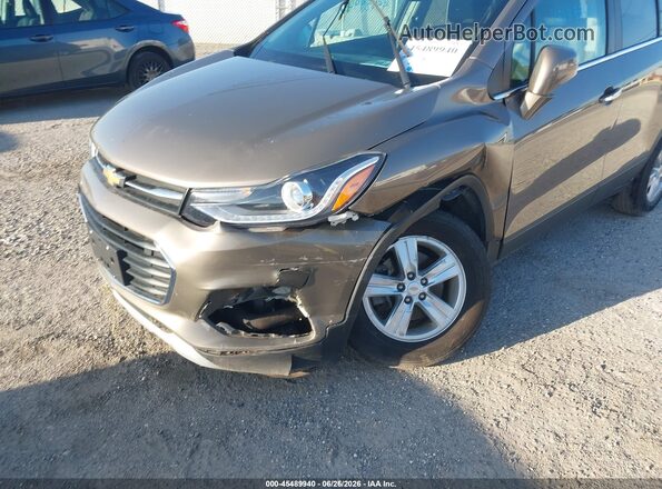 KL7CJPSBXLB345768 2020 CHEVROLET TRAX Gray წინა ხედი