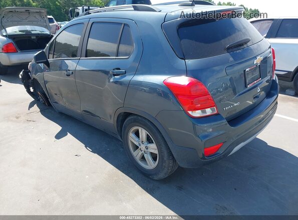 KL7CJPSBXMB328986 2021 CHEVROLET TRAX Teal Հետևի ձախ