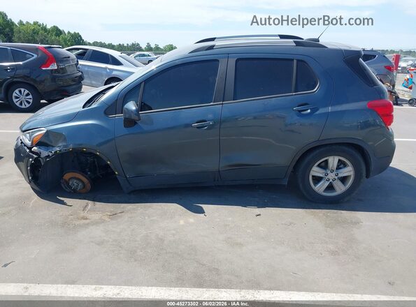 KL7CJPSBXMB328986 2021 CHEVROLET TRAX Teal 