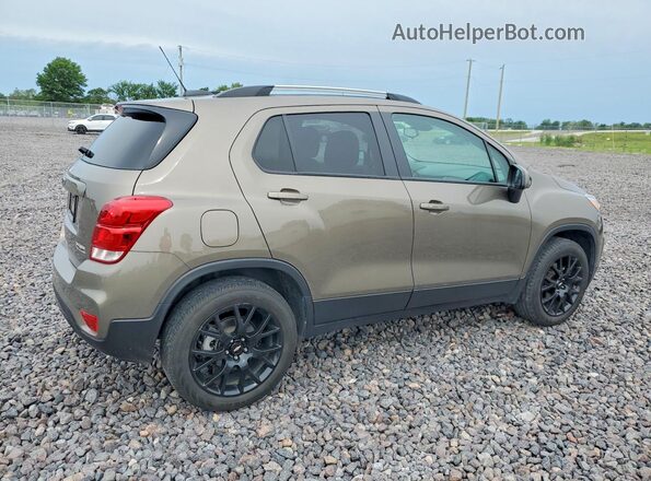 KL7CJPSM0NB516483 2022 CHEVROLET TRAX Brown Задня права чверть