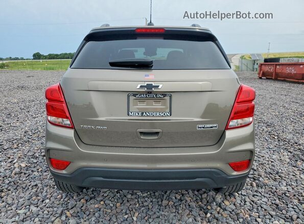 KL7CJPSM0NB516483 2022 CHEVROLET TRAX Brown Вид ззаду