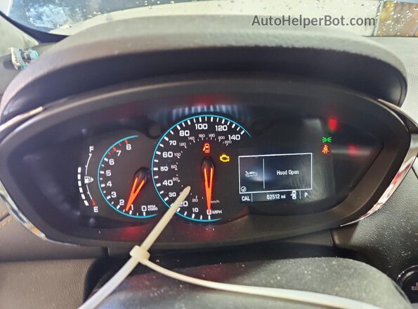 KL7CJPSM0NB520467 2022 CHEVROLET TRAX Charcoal Սարքավորումների վահանակի տեսք