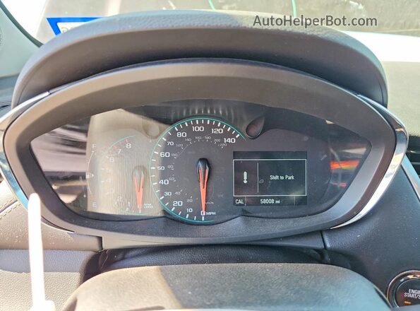 KL7CJPSM0NB546907 2022 CHEVROLET TRAX Burgundy Widok zestawu wskaźników