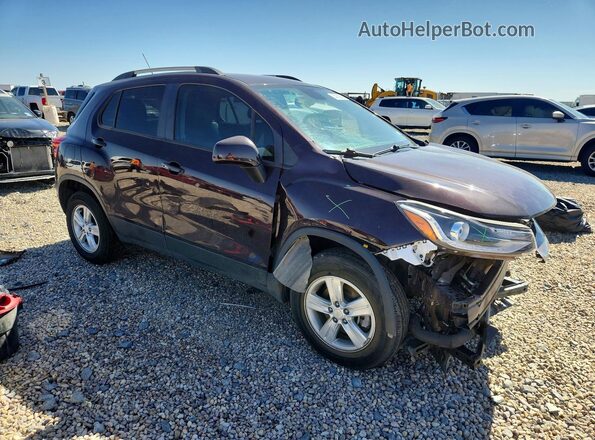 KL7CJPSM0NB546907 2022 CHEVROLET TRAX Burgundy Przód prawy