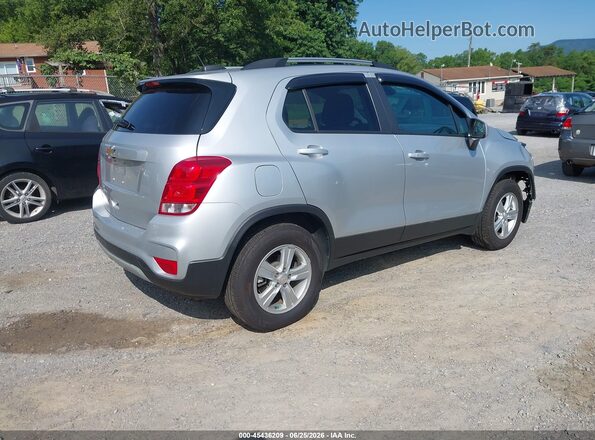 KL7CJPSM1NB560069 2022 CHEVROLET TRAX Silver Задня права чверть