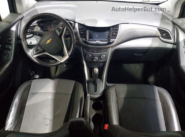 KL7CJPSM1NB562162 2022 CHEVROLET TRAX Charcoal Dashboard view