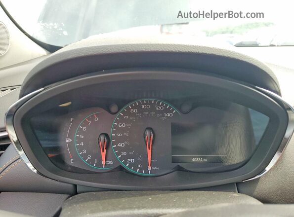 KL7CJPSM1NB562162 2022 CHEVROLET TRAX Charcoal Instrument cluster view