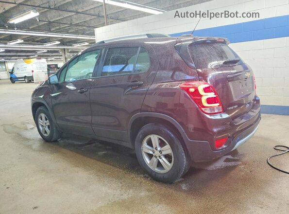 KL7CJPSM3MB362043 2021 CHEVROLET TRAX Red 
