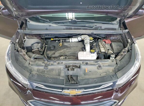 KL7CJPSM3MB362043 2021 CHEVROLET TRAX Red 