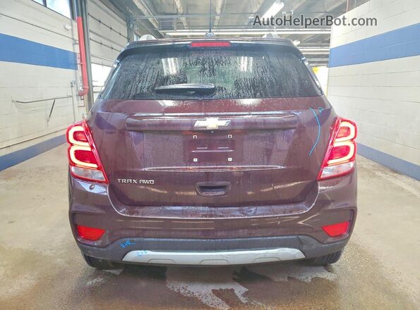 KL7CJPSM3MB362043 2021 CHEVROLET TRAX Red 