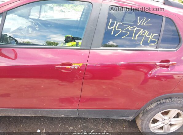 KL7CJPSM4MB370717 2021 CHEVROLET TRAX Red Widok wnętrza 360 stopni