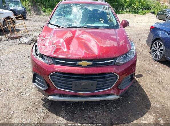 KL7CJPSM4MB370717 2021 CHEVROLET TRAX Red Widok zestawu wskaźników