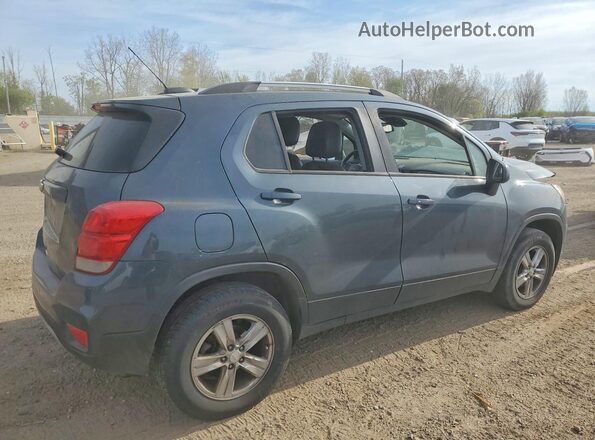 KL7CJPSM4NB521329 2022 CHEVROLET TRAX Blue Задня права чверть
