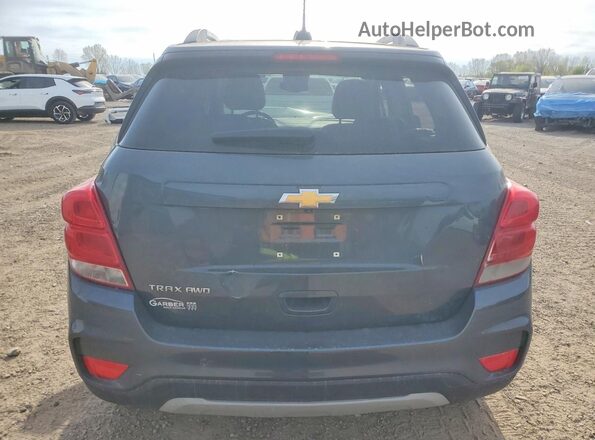 KL7CJPSM4NB521329 2022 CHEVROLET TRAX Blue Вид ззаду