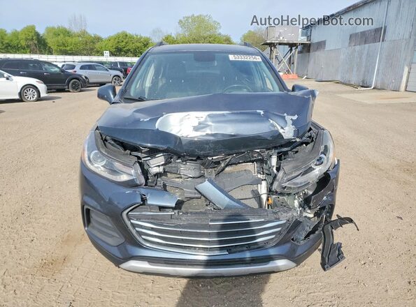KL7CJPSM4NB521329 2022 CHEVROLET TRAX Blue Вид спереду