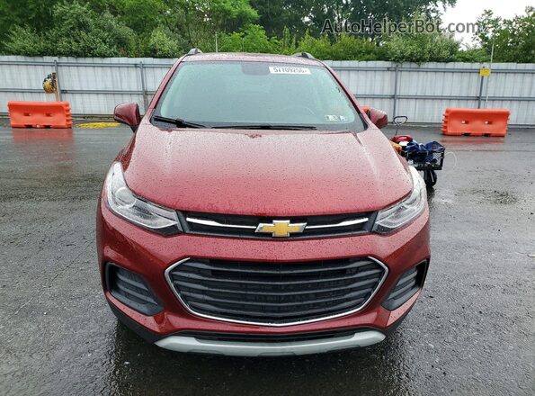 KL7CJPSM4NB548093 2022 CHEVROLET TRAX Red წინა ხედი