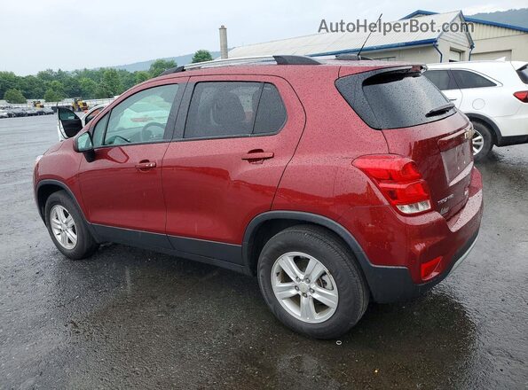 KL7CJPSM4NB548093 2022 CHEVROLET TRAX Red უკანა მარცხენა