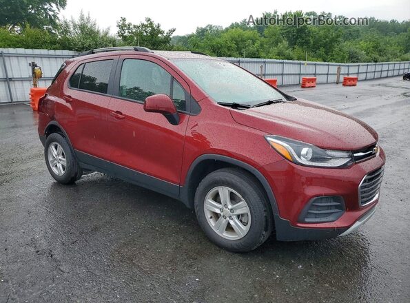 KL7CJPSM4NB548093 2022 CHEVROLET TRAX Red წინა მარჯვენა