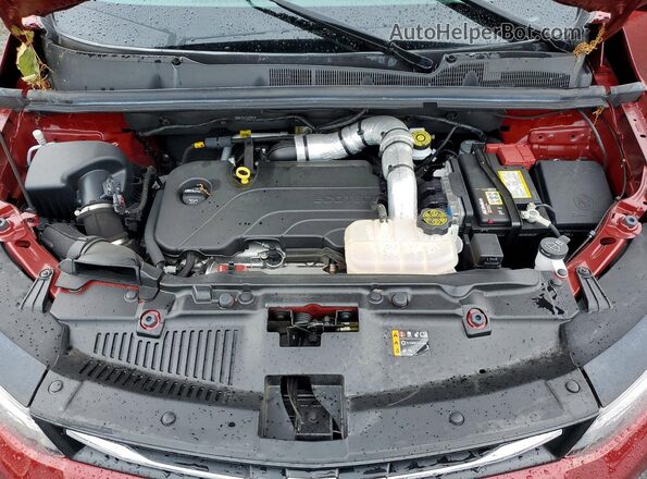 KL7CJPSM4NB548093 2022 CHEVROLET TRAX Red უკანა სალონის ხედი
