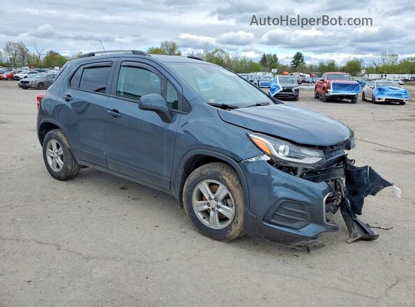 KL7CJPSM4NB560826 2022 CHEVROLET TRAX Blue Առջևի աջ