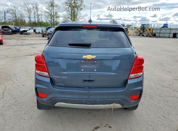 KL7CJPSM4NB560826 2022 CHEVROLET TRAX Blue Հետևի տեսք