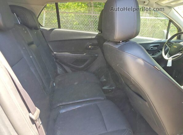KL7CJPSM6NB516651 2022 CHEVROLET TRAX Silver უკანა სალონის ხედი