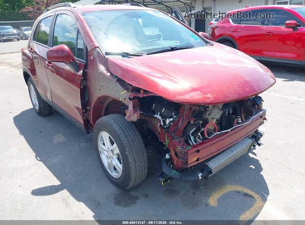 KL7CJPSM6NB529206 2022 CHEVROLET TRAX Red Front view