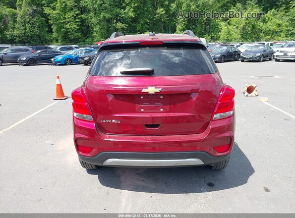 KL7CJPSM6NB529206 2022 CHEVROLET TRAX Red 