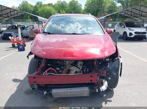 KL7CJPSM6NB529206 2022 CHEVROLET TRAX Red Rear interior view