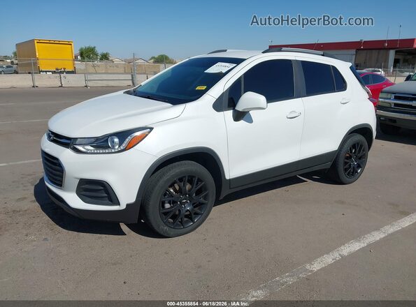 KL7CJPSM7NB556575 2022 CHEVROLET TRAX White Առջևի ձախ երեք քառորդ տեսարան
