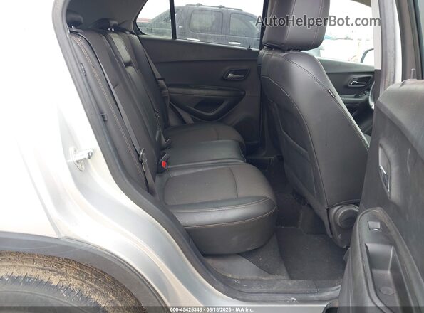 KL7CJPSM7NB558861 2022 CHEVROLET TRAX Silver Vista de la etiqueta del VIN