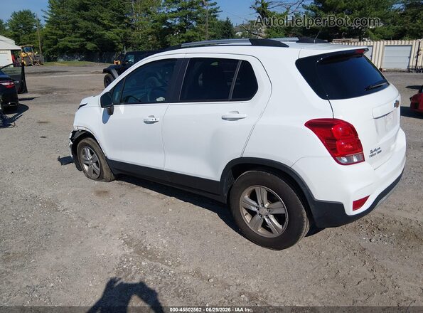 KL7CJPSM8NB559601 2022 CHEVROLET TRAX White Trasero izquierdo