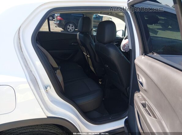 KL7CJPSM8NB559601 2022 CHEVROLET TRAX White Vista de la etiqueta del VIN